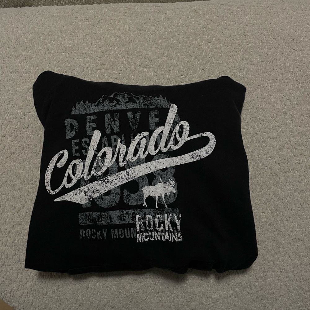 Black Denver Colorado Hoodie